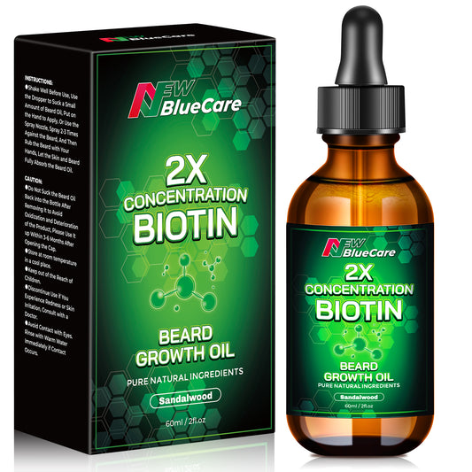 2X Concentration Biotin Beard Growth Oil