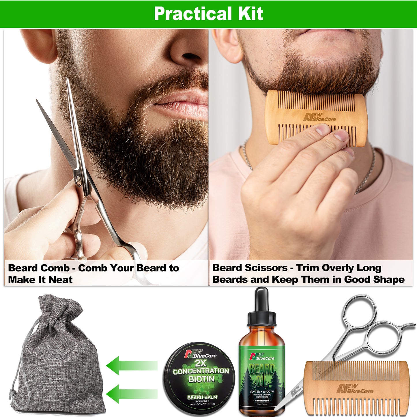 Beard Care Kit for Men